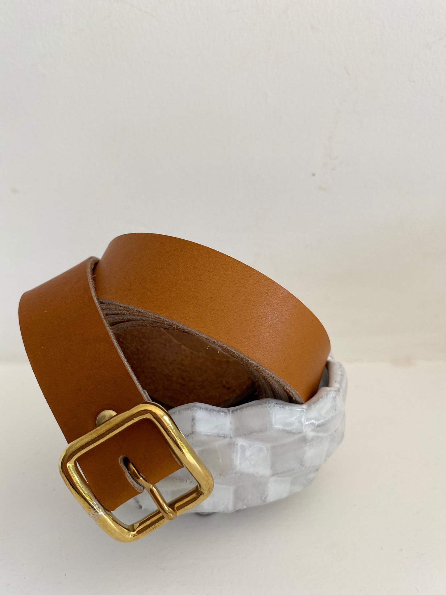 ceinture TRAVERSE fine boucle rectangulaire