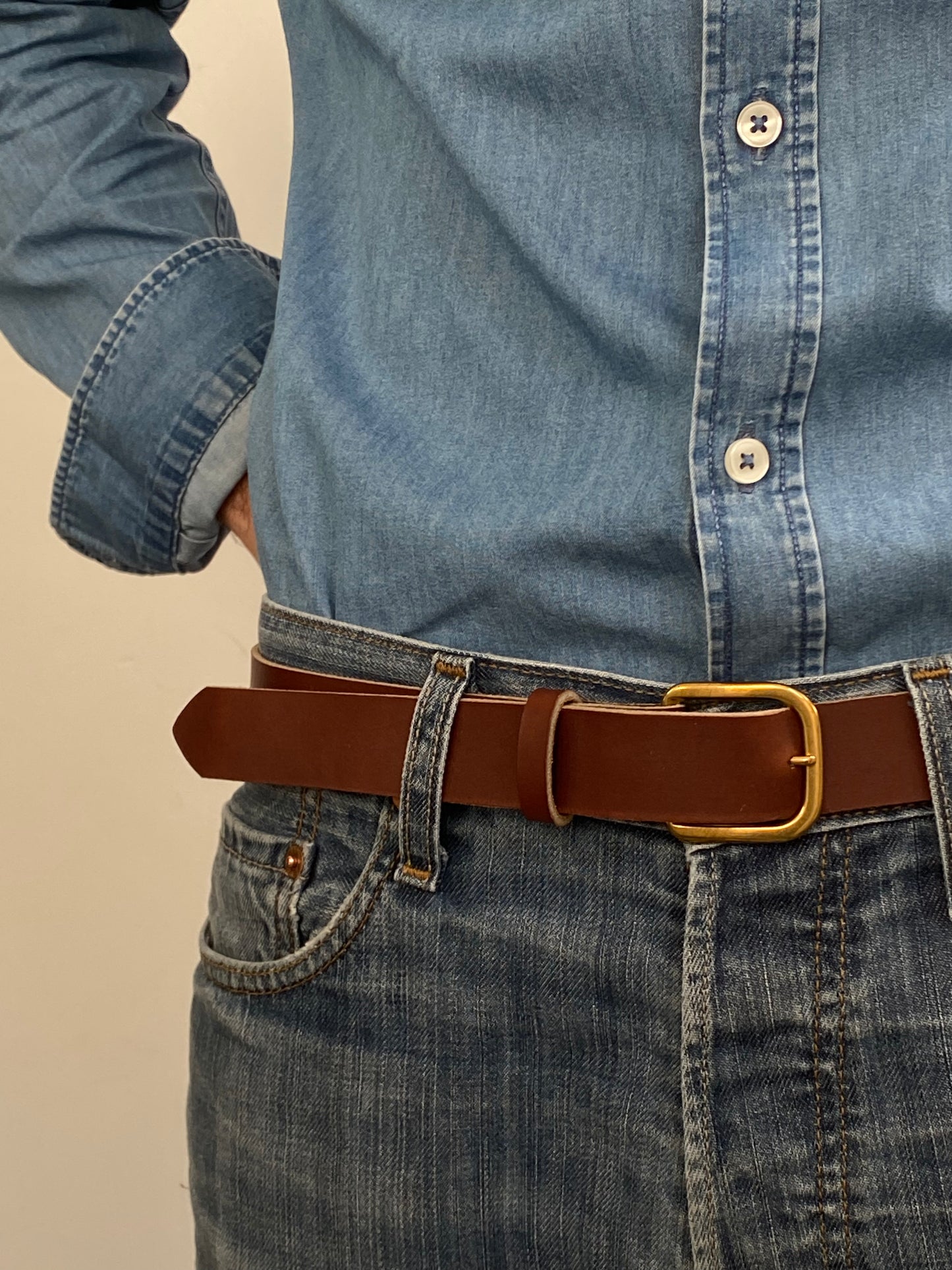 ceinture Homme boucle simple avec passant