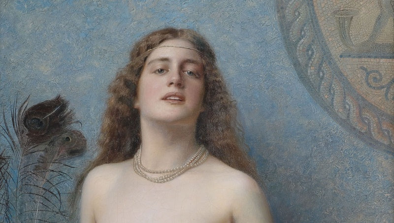 visage de la poétesse grecque anytè qui a donné son nom à un modèle de sandales TRAVERSE intemporel, comme un retour aux sources, un éloge de la simplicité.